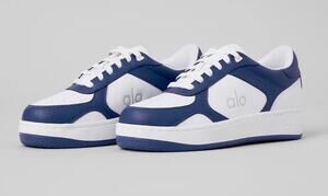 ALO Recovery Mode Sneaker. Men's US Size 12.5 color Navy/White. NWT's